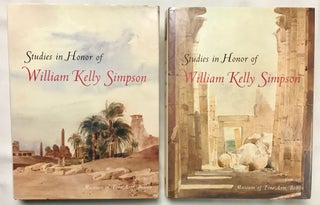 Item #M1595d Festschrift William Kelly Simpson - Studies in honor of W.K. Simpson. Vol. I &...[newline]M1595d.jpg