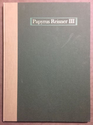 Item #M1599e Papyrus Reisner III: The records of a building project in the early XIIth dynasty....[newline]M1599e.jpg