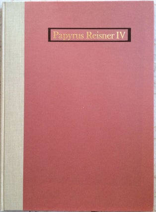 Item #M1600a Papyrus Reisner IV: Personal accounts of the early XIIth dynasty. SIMPSON William Kelly[newline]M1600a-00.jpg