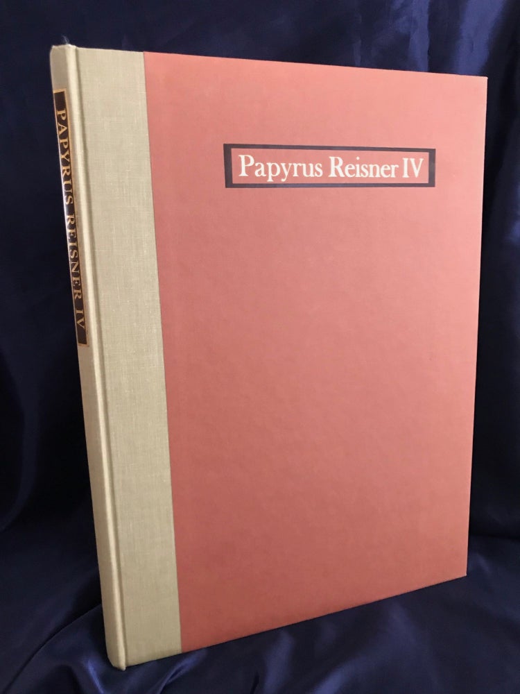 Item #M1600e Papyrus Reisner IV: Personal accounts of the early XIIth dynasty. SIMPSON William Kelly.[newline]M1600e.jpg