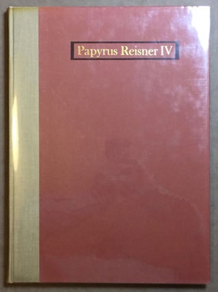 Item #M1600h Papyrus Reisner IV: Personal accounts of the early XIIth dynasty. SIMPSON William Kelly[newline]M1600h.jpg