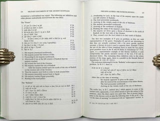 Aspects of the military documents of the ancient Egyptians