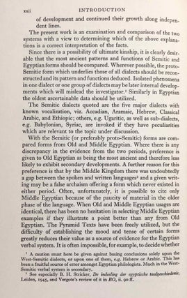 The relationship of the semitic and Egyptian verbal systems[newline]M1636-11.jpg