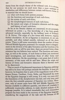The relationship of the semitic and Egyptian verbal systems[newline]M1636-13.jpg