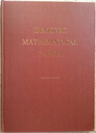 Item #M1640b Demotic mathematical papyri. PARKER Richard Anthony[newline]M1640b-00.jpg
