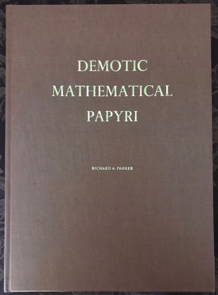 Item #M1640c Demotic mathematical papyri. PARKER Richard Anthony[newline]M1640c.jpg