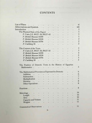 Demotic mathematical papyri