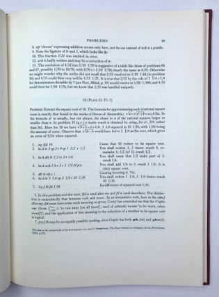 Demotic mathematical papyri
