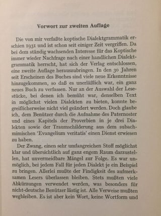 Koptische Dialektgrammatik. Mit Lesestücken und Wörterbuch.[newline]M1642b-03.jpg