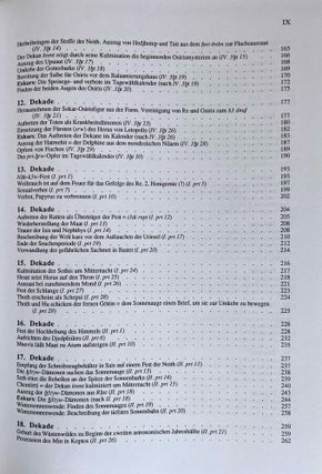 Tagewählerei. Das Buch h3t nhh ph.wy dt und verwandte Texte. Text- und Tafelband (complete set)[newline]M1643-04.jpeg