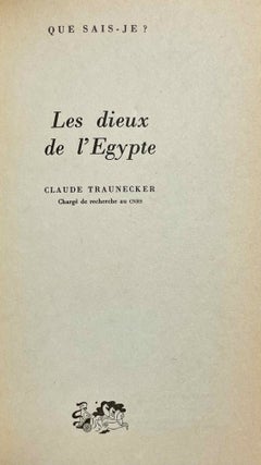 Les dieux de l'Egypte