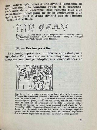 Les dieux de l'Egypte