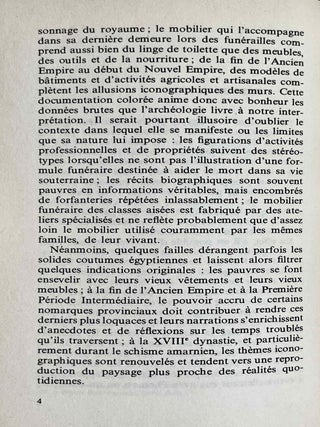 La vie dans l'Egypte ancienne