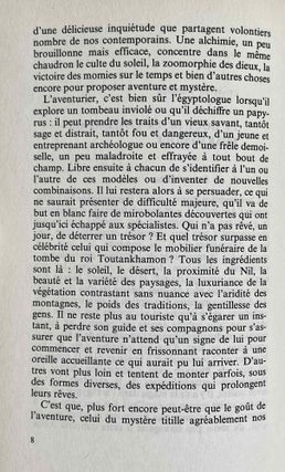 L'égyptologie