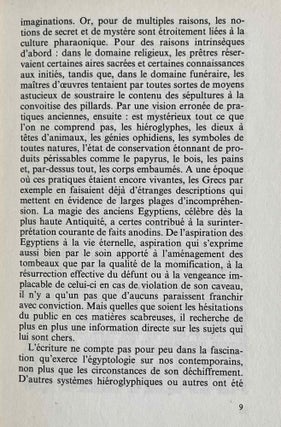 L'égyptologie