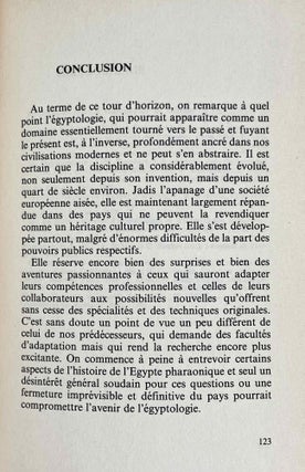 L'égyptologie