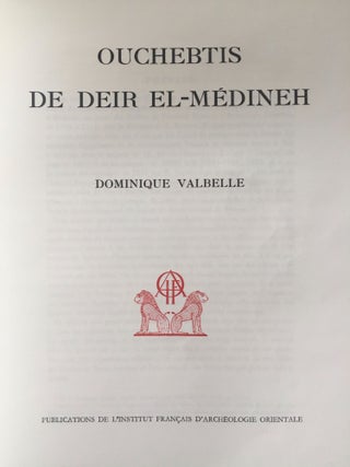 Ouchebtis de Deir el-Medineh