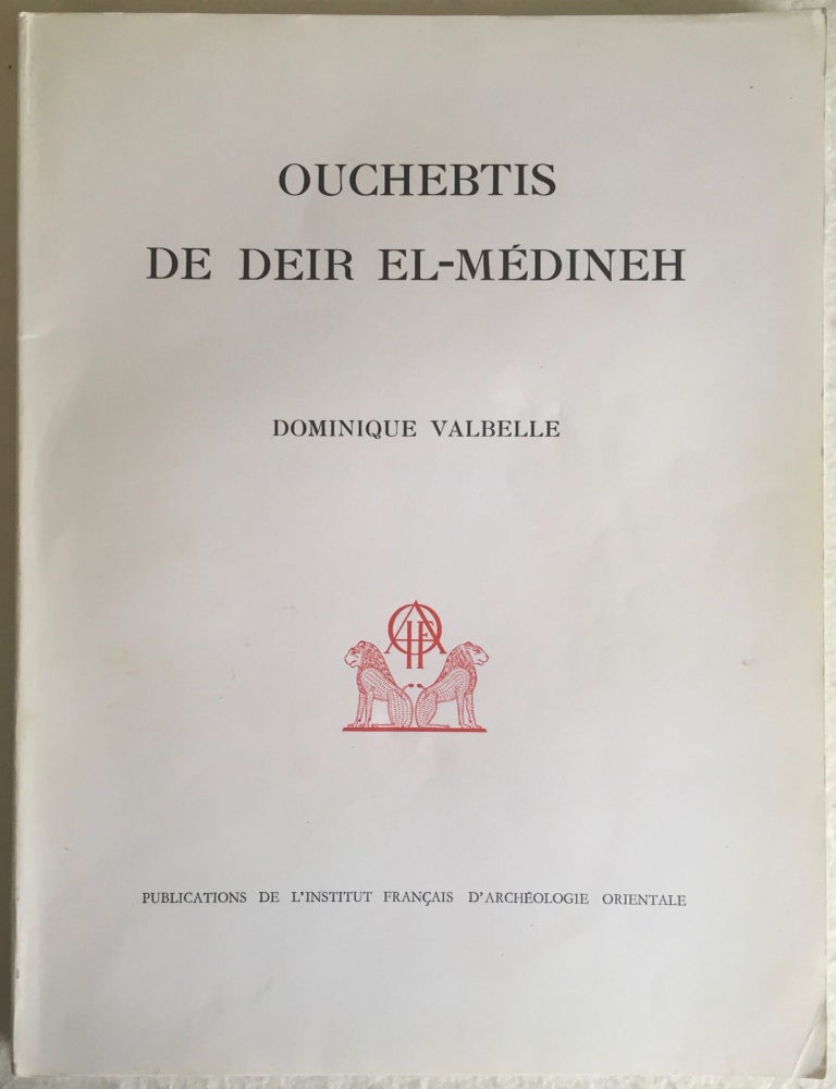 Item #M1651b Ouchebtis de Deir el-Medineh. VALBELLE Dominique.