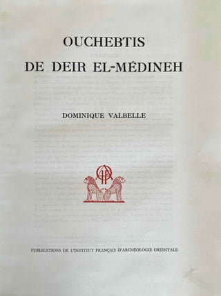 Ouchebtis de Deir el-Medineh