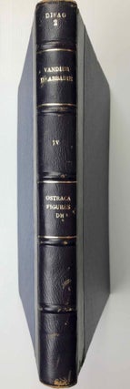Item #M1658g Catalogue des ostraca figurés de Deir el Médineh. Fasc.4: Nos 2734 à 3053....