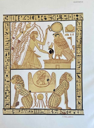 Item #M1659 Tombes de Deir el-Medineh. La tombe de Nefer-Abou. VANDIER Jacques