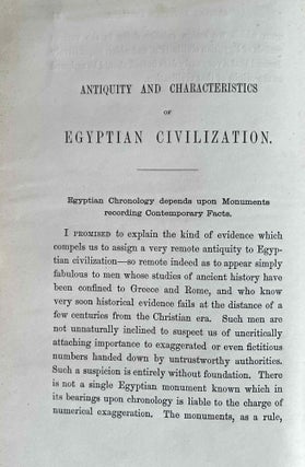 The Hibbert lectures 1879. Lectures on the origin and growth of religion as illustrated by the religion of Ancient Egypt. Delivered in May and June 1879.[newline]M1662-10.jpeg
