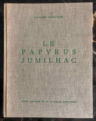 Item #M1663b Le papyrus Jumilhac. VANDIER Jacques[newline]M1663b.jpg