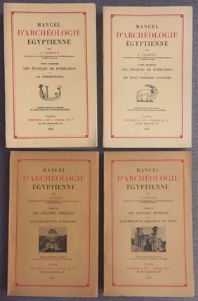 Item #M1664 Manuel d'archéologie égyptienne. Complete in 11 volumes. Tome I: Les époques de...[newline]M1664.jpg