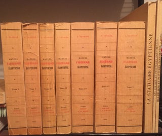 Item #M1664d Manuel d'archéologie égyptienne. Complete in 11 volumes. Tome I: Les époques de...[newline]M1664d.jpg