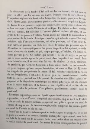 Mo'alla. La tombe d'Ankhtifi et la tombe de Sebekhotep.