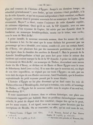 Mo'alla. La tombe d'Ankhtifi et la tombe de Sebekhotep.
