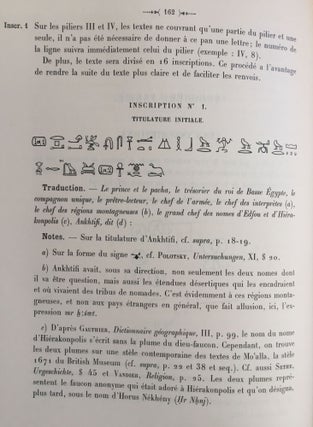 Mo'alla. La tombe d'Ankhtifi et la tombe de Sebekhotep.