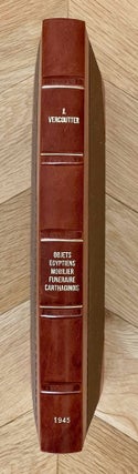 Item #M1681c Les objets égyptiens et égyptisants du mobilier funéraire carthaginois....