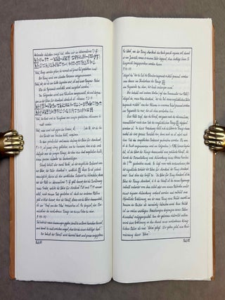 Zwei alt&auml;gyptische politische Schriften. Die Lehre f&uuml;r K&ouml;nig Merikar&ecirc; (Pap. Carlsberg VI) und die Lehre des K&ouml;nigs Amenemhet.[newline]M1696f-05.jpeg
