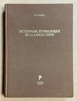Item #M1698a Dictionnaire étymologique de la langue copte. VYCICHL Werner[newline]M1698a-00.jpeg