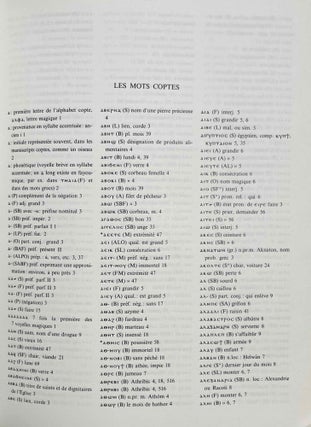Dictionnaire étymologique de la langue copte[newline]M1698a-09.jpeg
