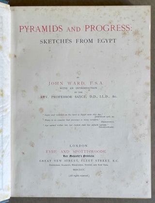Pyramids and progress. Sketches from Egypt.[newline]M1705-03.jpeg