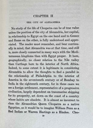 The life and times of Cleopatra, queen of Egypt