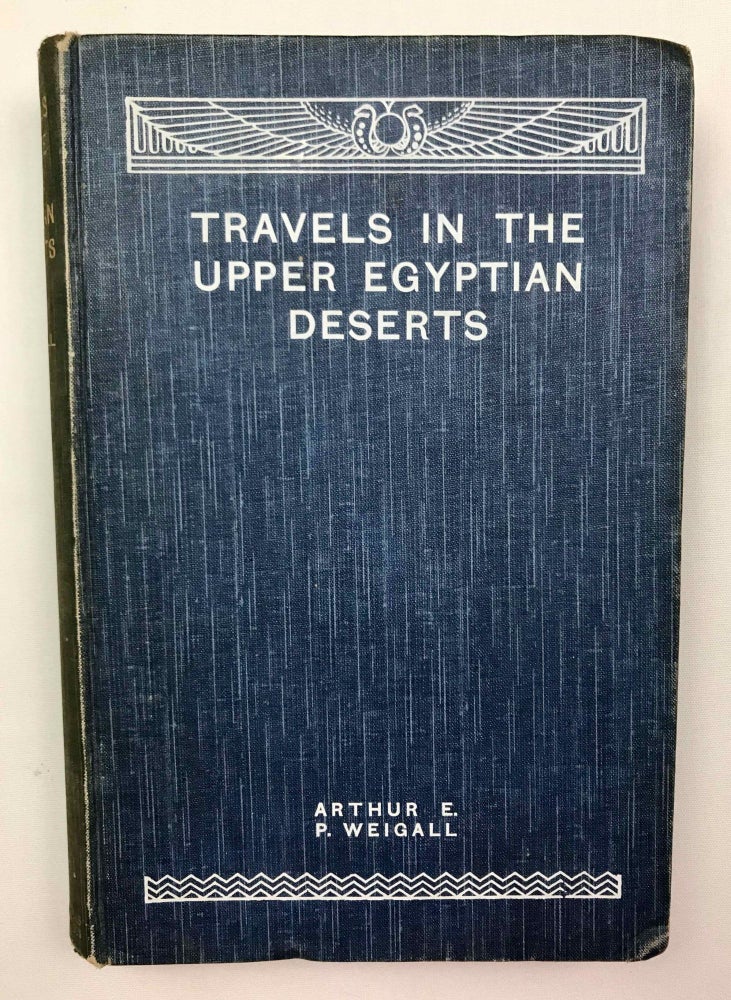 Item #M1714b Travels in the Upper Egyptian deserts. WEIGALL Arthur E. B.[newline]M1714b-00.jpeg