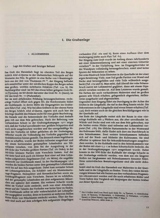 Das Grab des Haremheb. Theben Nr 78.