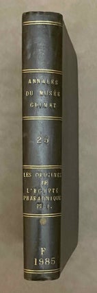 Item #M1723 Les origines de l'Egypte pharaonique. Première partie: Les deuxième et...