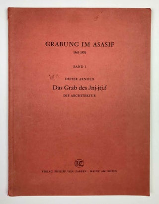 Item #M1725 Grabung im Asasif 1963-1970. Band I. Das Grab des Jnj-jtj.f. Band I: Die Architektur....
