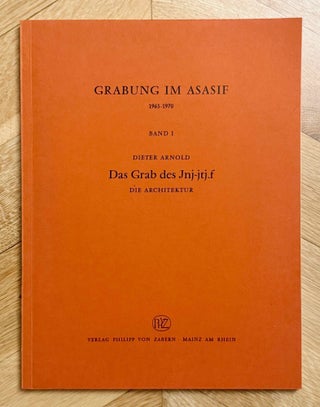 Item #M1725c Grabung im Asasif 1963-1970. Band I. Das Grab des Jnj-jtj.f. Band I: Die...