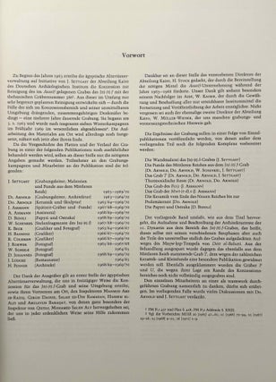 Grabung im Asasif 1963-1970. Band I. Das Grab des Jnj-jtj.f. Band I: Die Architektur.