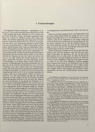 Grabung im Asasif 1963-1970. Band I. Das Grab des Jnj-jtj.f. Band I: Die Architektur.