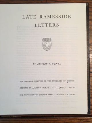 Late ramesside letters (XEROX)[newline]M1726c-04.jpg