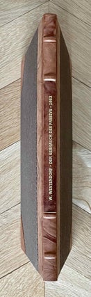 Item #M1729 Der Gebrauch des Passivs in der klassischen Literatur. WESTENDORF Wolfhart