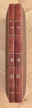 Item #M1737b Le tombeau de Ti. Fasc. II & III: La chapelle (1ère et 2e parties, complete in...