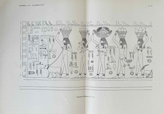 Le tombeau de Ti. Fasc. II: La chapelle (1ère partie). Fasc. III: La chapelle (2e partie).