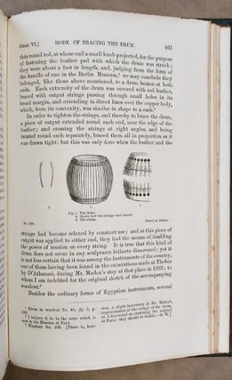 Manners and customs of the ancient Egyptians. Revised by S. Birch. Vol. I, II & III (complete set)[newline]M1739-04.jpeg